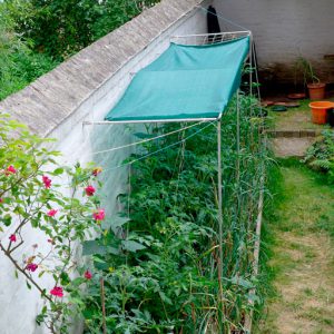 Cover over raised bed