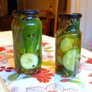 Cucumber pickles for winter