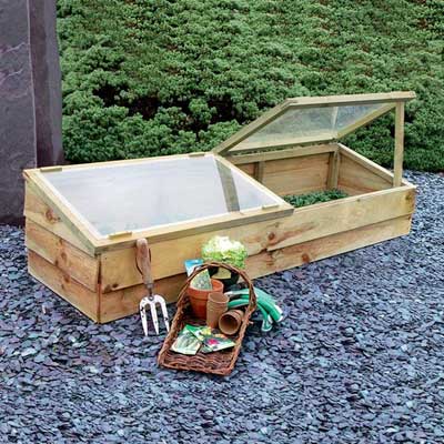 Zest 4 Leisure Double Wooden Cold frame